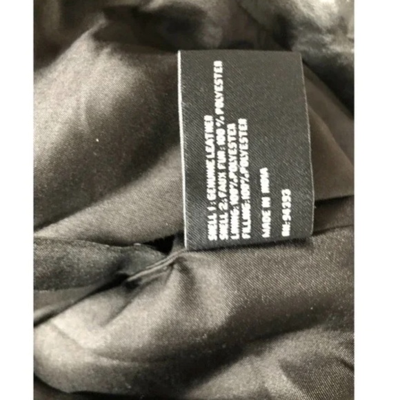 Slate & Willow Jacket Faux Sherpa Aviator Beige Black S - Picture 8 of 11